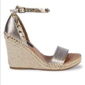 STEVEN by Steve Madden McKenna Gold Leather